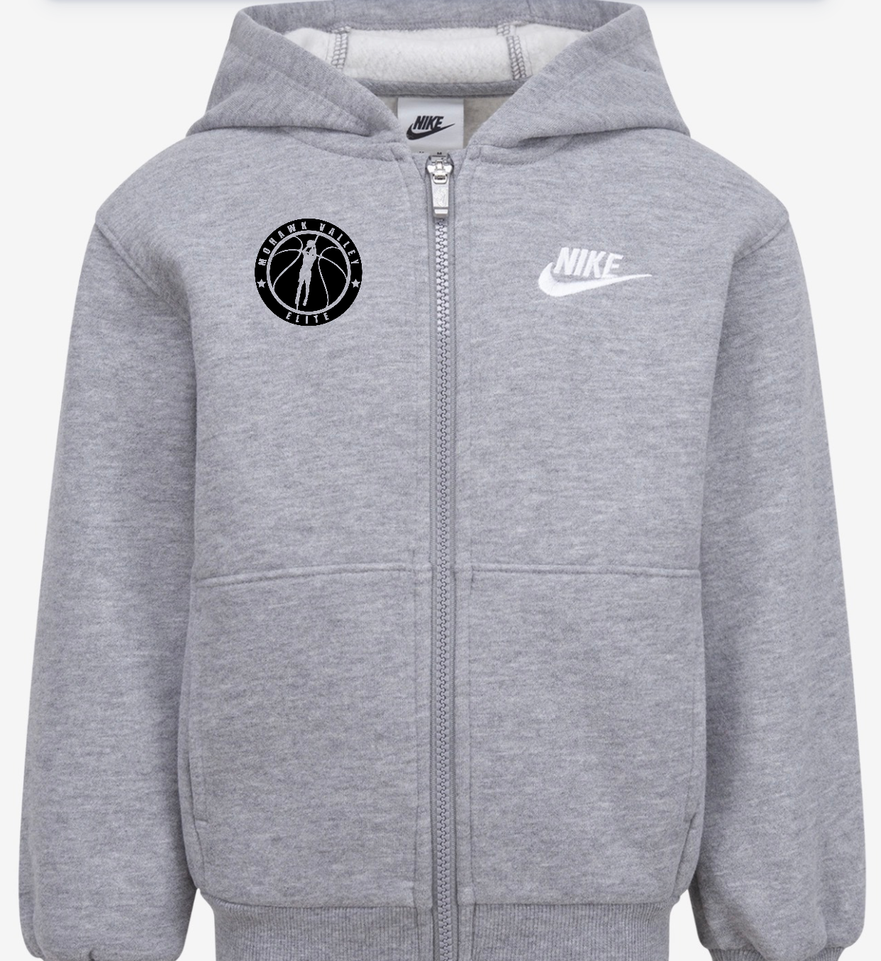 Youth Nike Sportswear Club Fleece Full Zip Hoodie